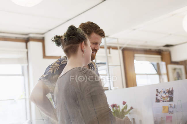 Creative business people working in office — Stock Photo