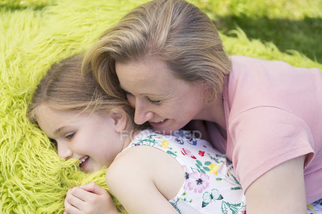 Affectionate mother and daughter — Stock Photo