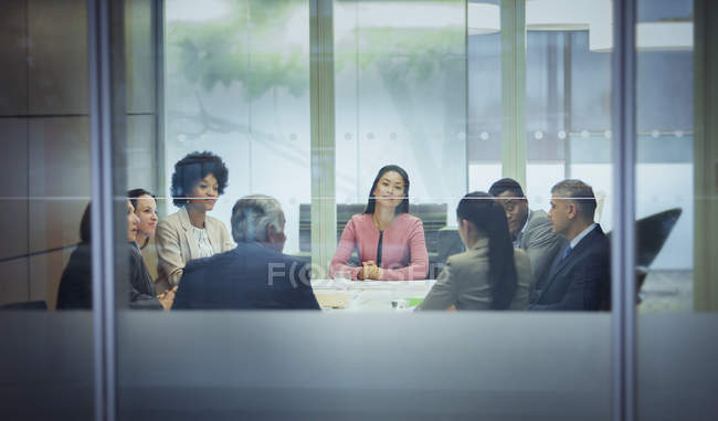 Business people in conference room meeting — Stock Photo