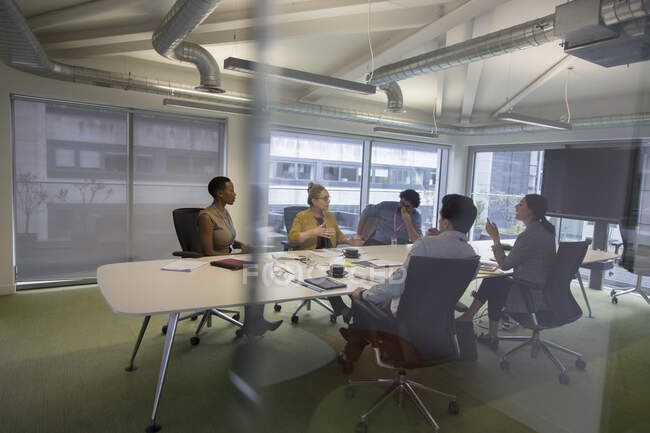 Business people in conference room meeting — Stock Photo