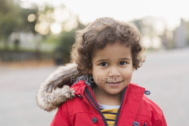 Портрет милий хлопчик-малюк — стокове фото
