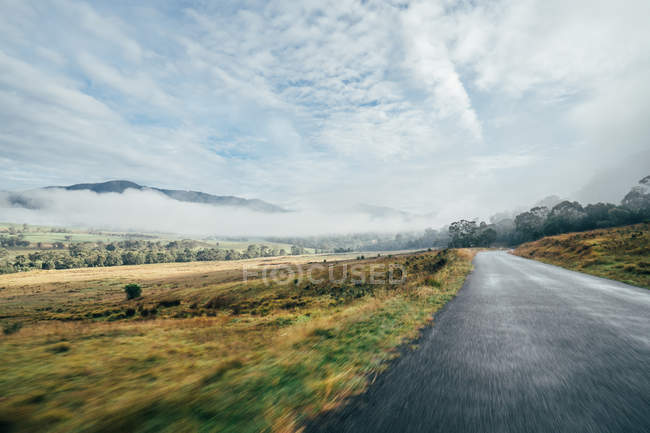 Vista cênica tranquila da paisagem Parque Nacional Kosciuszko Austrália — Fotografia de Stock