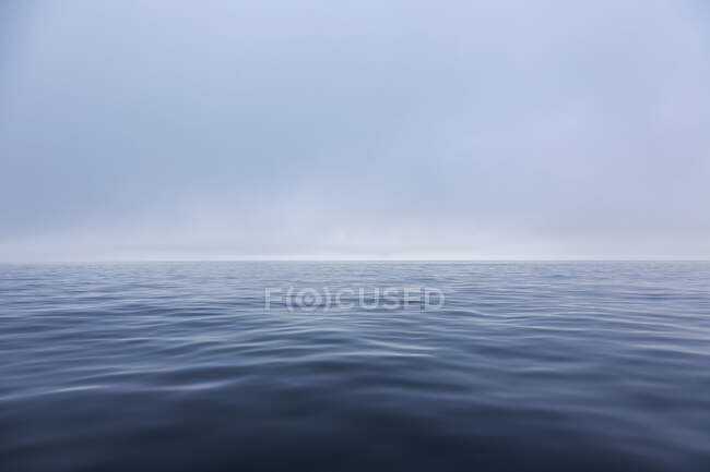 Vasto oceano azul paisagem marinha Oceano Atlântico Groenlândia — Fotografia de Stock