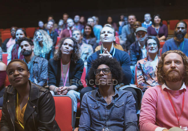View of Attentive audience — Stock Photo
