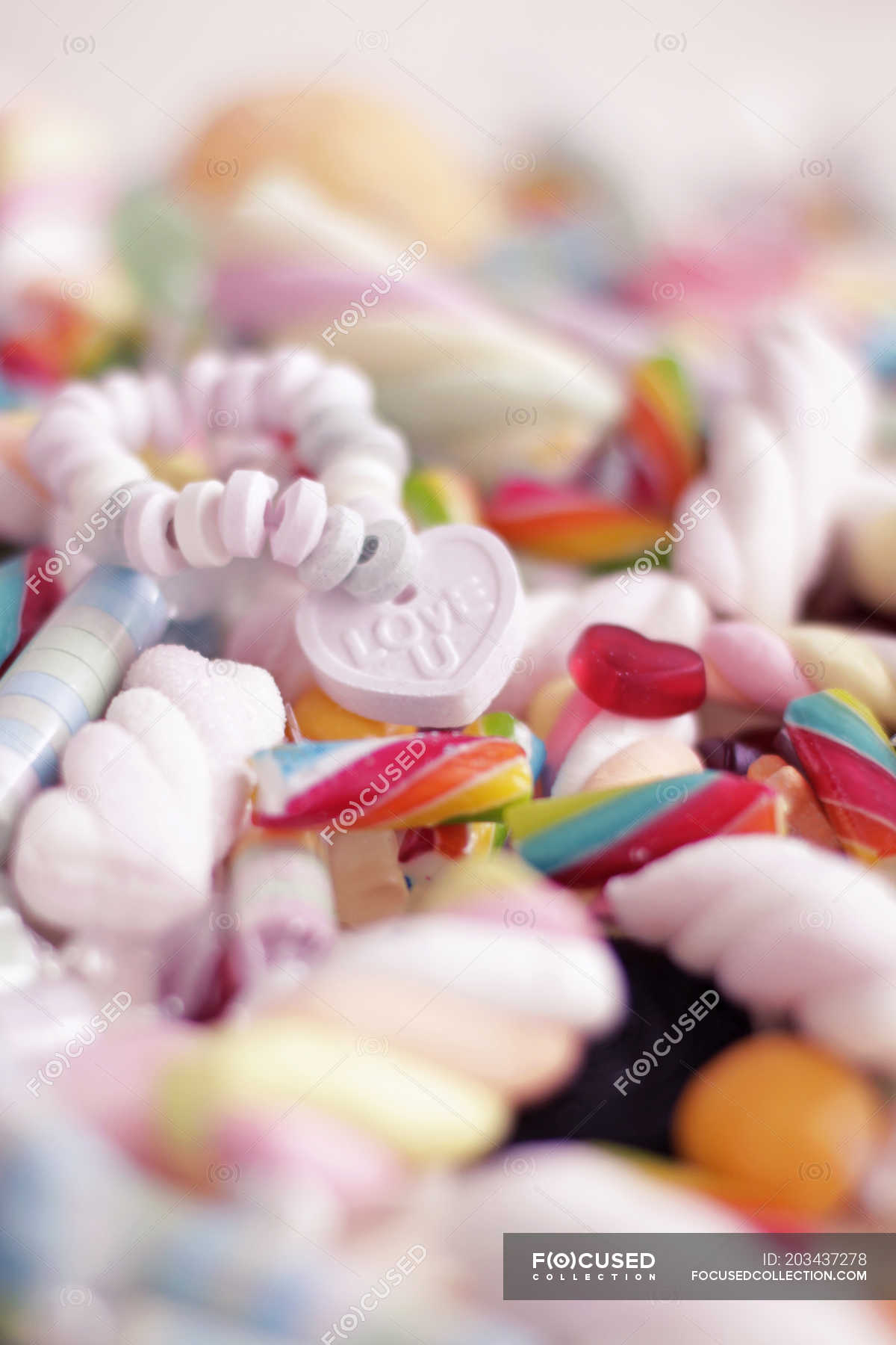 sugar candy beads