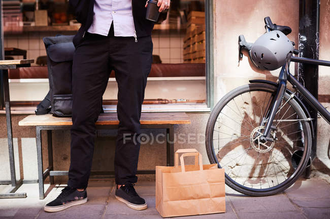 disposable bike bag