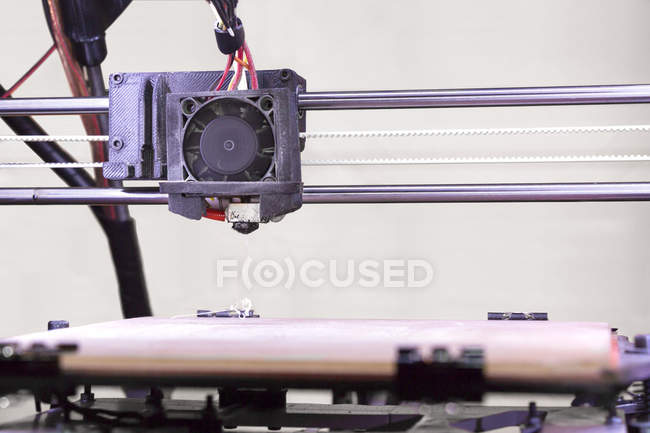 Détail de l'imprimante 3D — Photo de stock