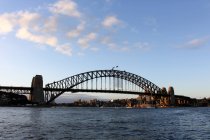 Vista panorámica del Harbor Bridge, Sydney, Australia - foto de stock