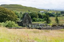 Vereinigtes Königreich, Schottland, Hochland, Insel Skye, Duirinish, Friedhof der Marienkirche — Stockfoto