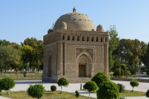 Uzbekistan, Provincia di Bukhara, Bukhara, Samanid Mausoleo Edificio islamico in Asia centrale — Foto stock