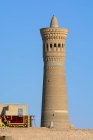 Usbekistan, Provinz Buchara, Buchara, Minarett von Poi Kalon — Stockfoto