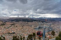 Bolivia, Departamento de La Paz, El Alto, vista sobre la ciudad - foto de stock