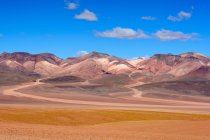 Bolivia, Departamento de Potosi, Sur Lopez, Montana Colorada — стокове фото