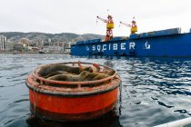 Chile,  harbor cruise in Valparaiso — Stock Photo