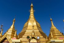 Myanmar (Birmania), Región de Rangún, Rangún, Pagoda Sule, Tierra de las Pagodas Doradas - foto de stock
