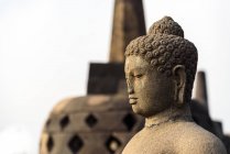 Indonesia, Java Tengah, Magelang, Borobodur Templo budista del sudeste asiático y Patrimonio Cultural de la Humanidad por la UNESCO - foto de stock