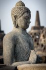 Indonésia, Java Tengah, Magelang, Borobodur, templos budistas do Sudeste Asiático e Patrimônio Cultural Mundial da UNESCO — Fotografia de Stock