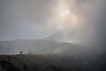 Індонезія, Ява-Тимур, Кабудатон-Бондово, вулканічний кратер Іджен — стокове фото