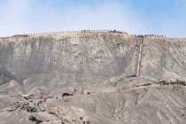 Индонезия, Ява Тимур, Проболингго, лестница к вулкану Бромо — стоковое фото