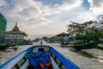 Myanmar (Burma), Shan, Taunggyi, boat trip on the Inle Lake — Stock Photo