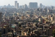 Egypt, Cairo Governorate, Cairo aerial cityscape — Stock Photo