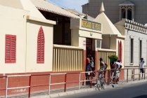 Cabo Verde, Mindelo, edificio exterior del mercado de pescado - foto de stock
