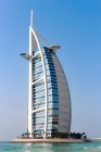 Об'єднані Арабські Емірати, Дубай, Бурдж-Ель-Араб, 7-зірковий готель — стокове фото