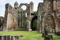 Regno Unito, Scozia, Moray, Elgin, Elgin Cathedral, Elgin Cathedral distrutta durante la Riforma, Elgin è la città più grande di Moray — Foto stock