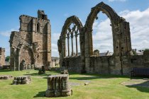 Reino Unido, Escócia, Moray, Elgin, Elgin Cathedra ruínas — Fotografia de Stock