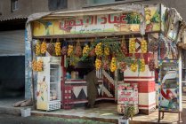 Loja de frutas de rua em Sakkara, Cairo Governorate, Egito — Fotografia de Stock
