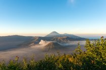 Indonesia, Java, Pasuruan, vista del paisaje volcánico - foto de stock