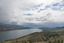Canada, Columbia Britannica, Montagne Costiere, veduta in lontananza sulle Montagne Costiere — Foto stock