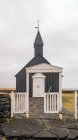 Ісландія, церква Budir на Snfellsbaer — стокове фото