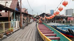 Malaysien, pulau pinang, georgetown, clanstege in penang — Stockfoto