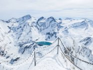 Autriche, Salzbourg, Stubach, vue du sommet de Kitzsteinhorn — Photo de stock