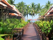 Tailandia, Chang Wat Phang-nga, Tambon Khuekkhak, Bungalows en el Laguna Resort en Khao Lak - foto de stock