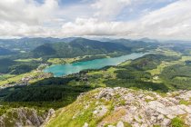 Österreich, salzburg, salzburg-land, erholsamer spaziergang am salzburger schober — Stockfoto