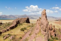 Pérou, Puno, El Collao, randonnée à Amaru Meru — Photo de stock