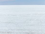 Болівія, департамент Потосі, Даніель Кампос провінція, Салар де Уюні, сіль пустельний пейзаж — стокове фото