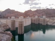 États-Unis, Arizona, Las Vegas, vue du barrage Hoover — Photo de stock