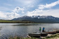 Canada, Alberta, Jasper National Park, In The Wild, Angel Adventure — стокове фото