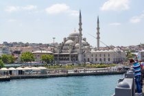 Турция, Стамбул, Фатих, вид на Ени Ками и городской пейзаж сверху — стоковое фото