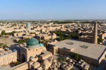 Uzbekistan, provincia di Xorazm, Xiva, Forte di Chiwa, patrimonio mondiale dell'UNESCO — Foto stock