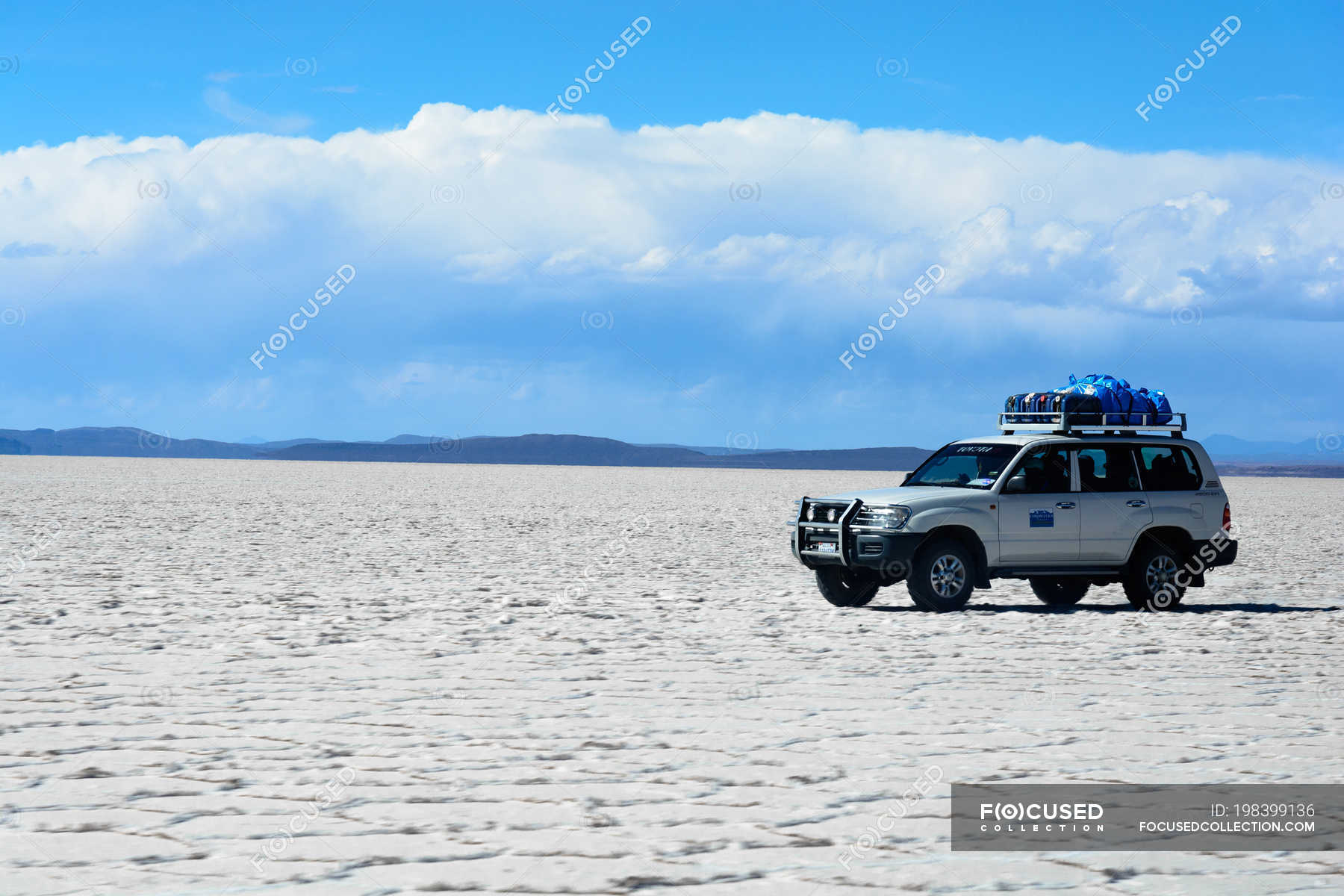 Bolivia, Potosi Department, Uyuni, travel through the Salar de Uyuni ...