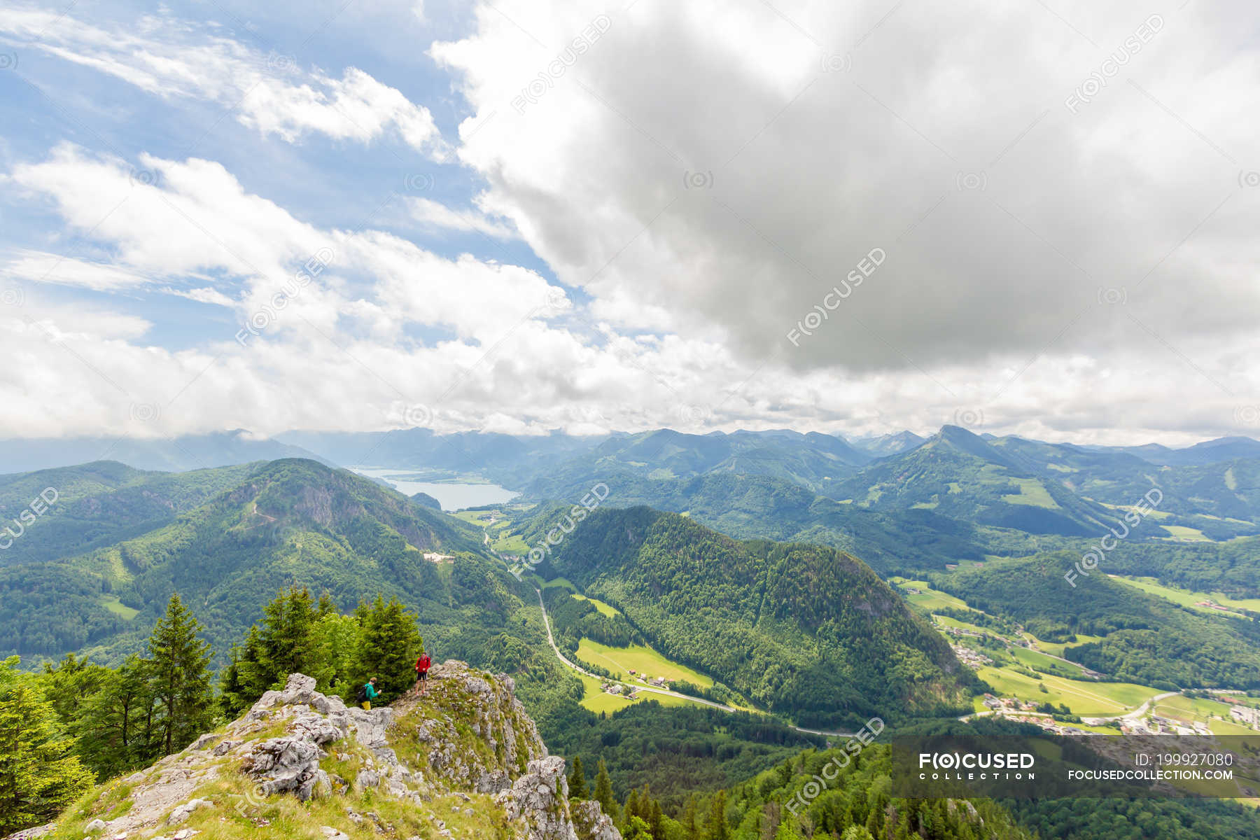 Austria Salzburg Land View, Land View Landscape