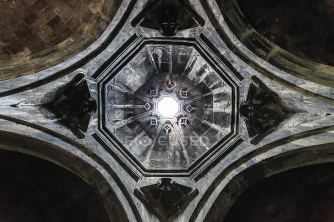 Армения, Лорийская область, Ахпат, украшение потолка монастыря Ахпат — стоковое фото