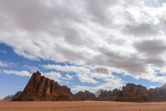 Jordania, Aqaba Gouvernement, Wadi Rum, La formación de rocas 