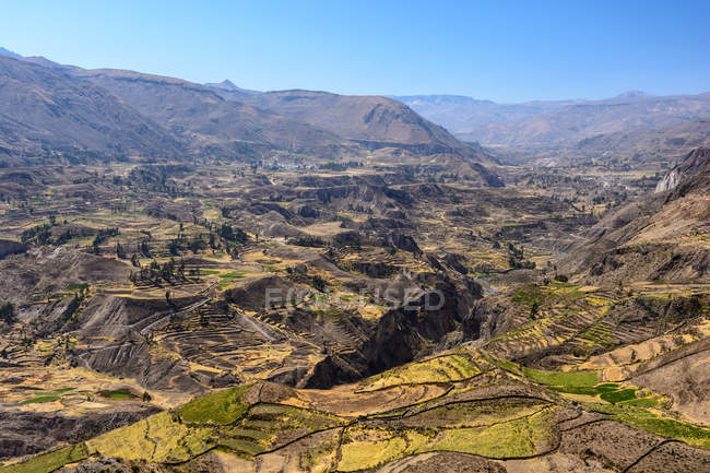 Perù, Arequipa, Caylloma, Canyon del Colca — Foto stock