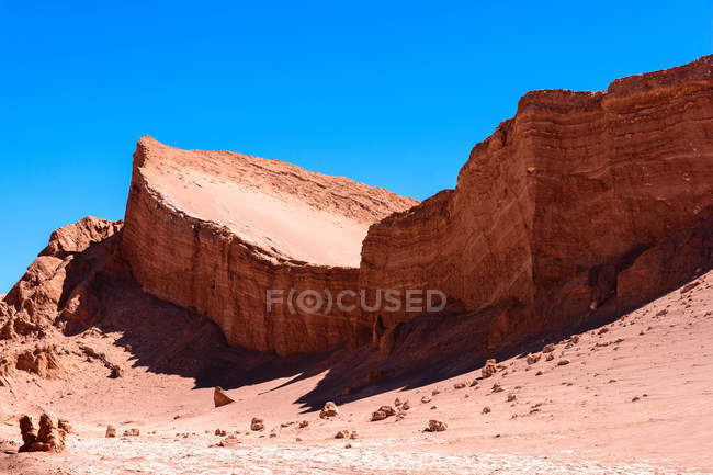 Chile, Regio de Antofagasta, Collo, Valle de la Luna - foto de stock
