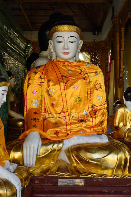 Мьянма, Бирма, Янгонская область, Янгон, пагода Шведагон — стоковое фото